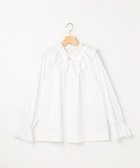 【組曲/KUMIKYOKU】の【先行予約・2WAY】エアリーシャーティングフリル襟 ブラウス ホワイト系|ID: prp329100004777388 ipo3291000000034639705