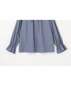 【組曲/KUMIKYOKU】の【先行予約・2WAY】エアリーシャーティングフリル襟 ブラウス ユーズドブルー系|ID: prp329100004777388 ipo3291000000034639706