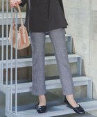 【ティアクラッセ/Tiaclasse】の【日本製】メランジプリント裏起毛スリムパンツ 人気、トレンドファッション・服の通販 founy(ファニー) ファッション Fashion レディースファッション Fashion for Women パンツ Pants & Trousers シンプル Simple, Minimal ストレート Straight, Straight Cut スリム Slim, Slim Fit バランス Balance, Style Balance プリント Print, Printed Pattern ポケット Pocket, Pocket Detail メランジ Melange, Mixed Yarn A/W・秋冬 Autumn/Winter 日本製 Made In Japan エレガント 上品 Elegant ビジネス 仕事 通勤 Business / Work / Commuting thumbnail グレー|ID: prp329100004777391 ipo3291000000034639717