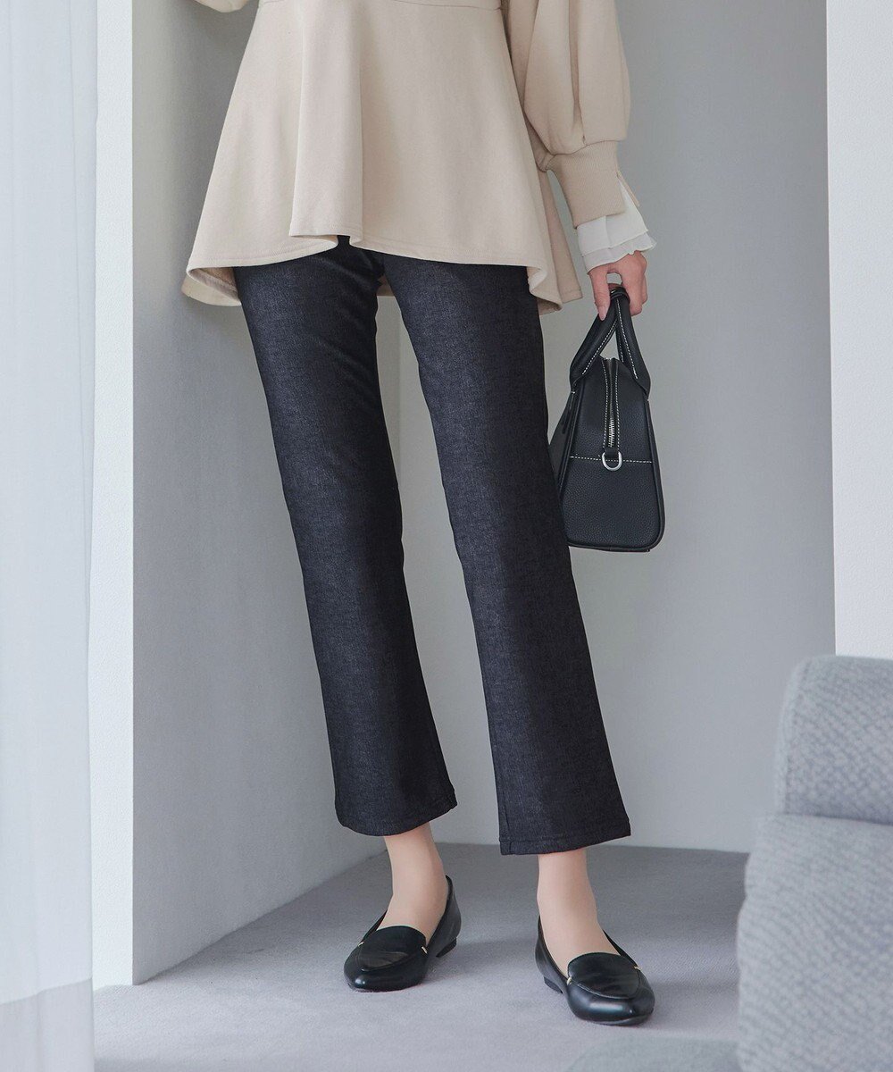 【ティアクラッセ/Tiaclasse】の【日本製】メランジプリント裏起毛スリムパンツ インテリア・キッズ・メンズ・レディースファッション・服の通販 founy(ファニー) ファッション Fashion レディースファッション Fashion for Women パンツ Pants & Trousers シンプル Simple, Minimal ストレート Straight, Straight Cut スリム Slim, Slim Fit バランス Balance, Style Balance プリント Print, Printed Pattern ポケット Pocket, Pocket Detail メランジ Melange, Mixed Yarn A/W・秋冬 Autumn/Winter 日本製 Made In Japan エレガント 上品 Elegant ビジネス 仕事 通勤 Business / Work / Commuting ブラック|ID: prp329100004777391 ipo3291000000034639718