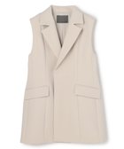 【アンクレイヴ/uncrave】のプルーフダブルクロス テーラードジレ グレージュ|ID: prp329100004777393 ipo3291000000035613781