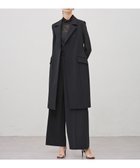 【アンクレイヴ/uncrave】のプルーフダブルクロス テーラードジレ ブラック|ID: prp329100004777393 ipo3291000000035613786