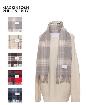 【ムーンバット/MOONBAT】のMACKINTOSH PHILOSOPHY(マッキントッシュ フィロソフィー)カシミヤ100% クラシカルチェックマフラー 人気、トレンドファッション・服の通販 founy(ファニー) ファッション Fashion レディースファッション Fashion for Women マフラー・スヌード / 冬小物の定番 Scarves & Mufflers クラシック Classic, Timeless Style コレクション Collection, Seasonal Line スヌード Snood, Infinity Scarf チェック Check, Plaid, Tartan 定番 Standard, Basic Item フリンジ Fringe, Tassel マフラー Scarf, Muffler メンズ Men's, Menswear モダン Modern, Contemporary 冬 Winter / This Winter A/W・秋冬 Autumn/Winter |ID:prp329100004777395