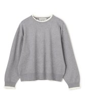 【アンフィーロ 自由区/UNFILO】のフリルトリミング ニット 人気、トレンドファッション・服の通販 founy(ファニー) ファッション Fashion レディースファッション Fashion for Women トップス・カットソー Cut & Sew Tops ニット Knit Tops & Sweaters ウォッシャブル Machine Washable シルク Silk, 100% Silk ストレッチ Stretch, Stretchy Fabric セーター Sweater, Knitwear トリミング Trimming, Decorative Edge フリル Frill, Ruffle レース Lace, Lace Fabric A/W・秋冬 Autumn/Winter |ID:prp329100004777396