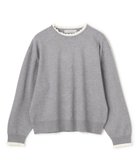 【アンフィーロ 自由区/UNFILO】のフリルトリミング ニット 人気、トレンドファッション・服の通販 founy(ファニー) ファッション Fashion レディースファッション Fashion for Women トップス・カットソー Cut & Sew Tops ニット Knit Tops & Sweaters ウォッシャブル Machine Washable シルク Silk, 100% Silk ストレッチ Stretch, Stretchy Fabric セーター Sweater, Knitwear トリミング Trimming, Decorative Edge フリル Frill, Ruffle レース Lace, Lace Fabric A/W・秋冬 Autumn/Winter thumbnail グレー×エクリュ|ID: prp329100004777396 ipo3291000000034779225