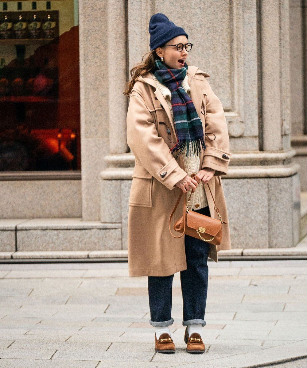 【リノ/LENO】のDUFFEL COAT 《MONTGOMERY×LENO》《UNISEX》 ダッフルコート インテリア・キッズ・メンズ・レディースファッション・服の通販 founy(ファニー) 　ファッション　Fashion　レディースファッション　Fashion for Women　アウター　Coat / Outerwear Collection　コート・ロングコート・ピーコート　Long Coats, Peacoats & More　レディースジャケット・軽アウター　Jackets　ダッフルコート　Duffle Coats　イタリア　Italy　インナー　Innerwear　ジャケット　Jacket, Outerwear　ダッフルコート　Duffle Coat, Toggle Coat　デニム　Denim, Jeans Material　ボックス　Boxy, Box Shape　別注　Limited Edition, Custom Order　防寒　Cold Protection, Winter-Ready　ユニセックス　Unisex, Genderless　ロング　Long, Long-Length　A/W・秋冬　Autumn/Winter　BEIGE|ID: prp329100004777403 ipo3291000000034846537