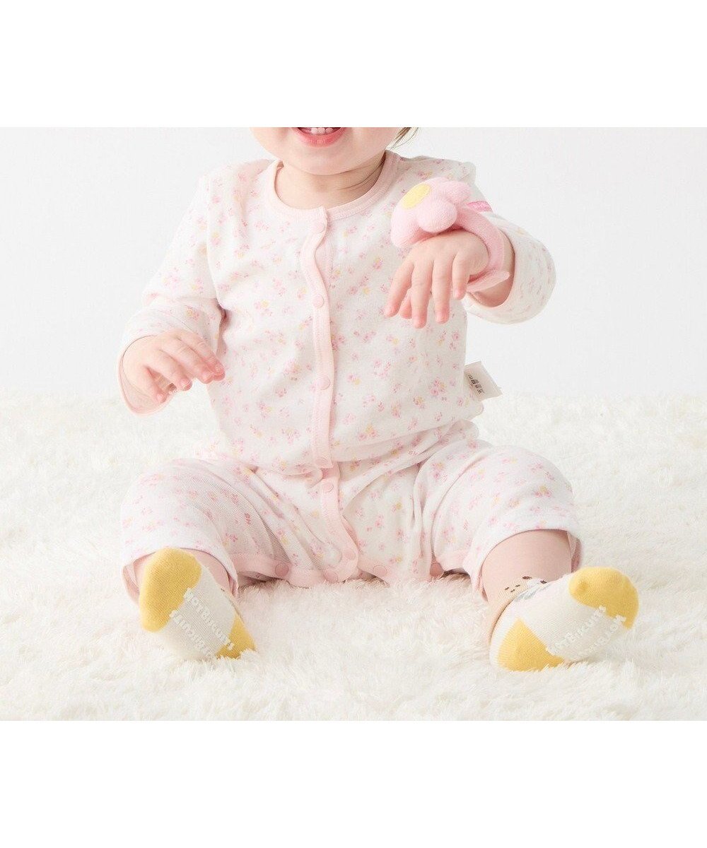 【ミキハウスホットビスケッツ/MIKI HOUSE HOT BISCUITS / KIDS】の【60-80cm】 フライス素材 カバーオール肌着 インテリア・キッズ・メンズ・レディースファッション・服の通販 founy(ファニー) ファッション Fashion キッズファッション Fashion for Kids インナー Innerwear 春 Spring 秋 Autumn コンビ Combo, Combination Style 吸水 Absorbent, Quick-Dry 長袖 Long Sleeve, Full Sleeve パジャマ Pajamas, Sleepwear フィット Fit, Slim Fit ベビー Baby, Babywear リラックス Relax, Relaxed Fit 冬 Winter / This Winter A/W・秋冬 Autumn/Winter S/S・春夏 SS, Spring/Summer, Warm Season おすすめ Recommended / Our Picks 日本製 Made In Japan 夏 Summer ギフト プレゼント Gift / Present ピンク|ID: prp329100004777417 ipo3291000000034639833