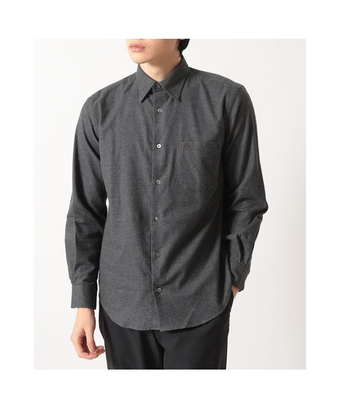 【ダックス/DAKS / MEN】のカシミヤタッチコットンシャツ インテリア・キッズ・メンズ・レディースファッション・服の通販 founy(ファニー) https://founy.com/ ファッション Fashion メンズファッション Fashion for Men トップス・カットソー Cut & Sew Tops メンズシャツ Shirts イタリア Italy ダウン Down, Puffer エレガント 上品 Elegant 夏 Summer 定番 Standard, Basic Item S/S・春夏 SS, Spring/Summer, Warm Season A/W・秋冬 Autumn/Winter |ID: prp329100004777437 ipo3291000000034639912