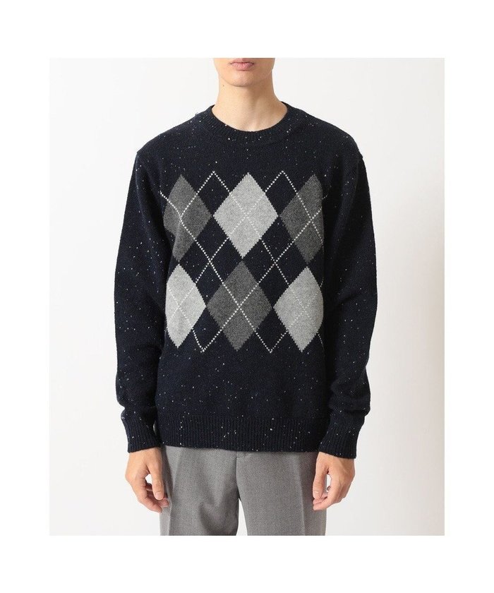 【ダックス/DAKS / MEN】のBUCOLIC アーガイルセーター インテリア・キッズ・メンズ・レディースファッション・服の通販 founy(ファニー) https://founy.com/ ファッション Fashion メンズファッション Fashion for Men トップス・カットソー Cut & Sew Tops ニット・セーター / 定番トップス Knit Tops & Sweaters セーター Sweater, Knitwear ネップ Nepp, Slub Yarn モチーフ Motif, Design Theme リラックス Relax, Relaxed Fit エレガント 上品 Elegant 夏 Summer S/S・春夏 SS, Spring/Summer, Warm Season A/W・秋冬 Autumn/Winter |ID: prp329100004777439 ipo3291000000034639917