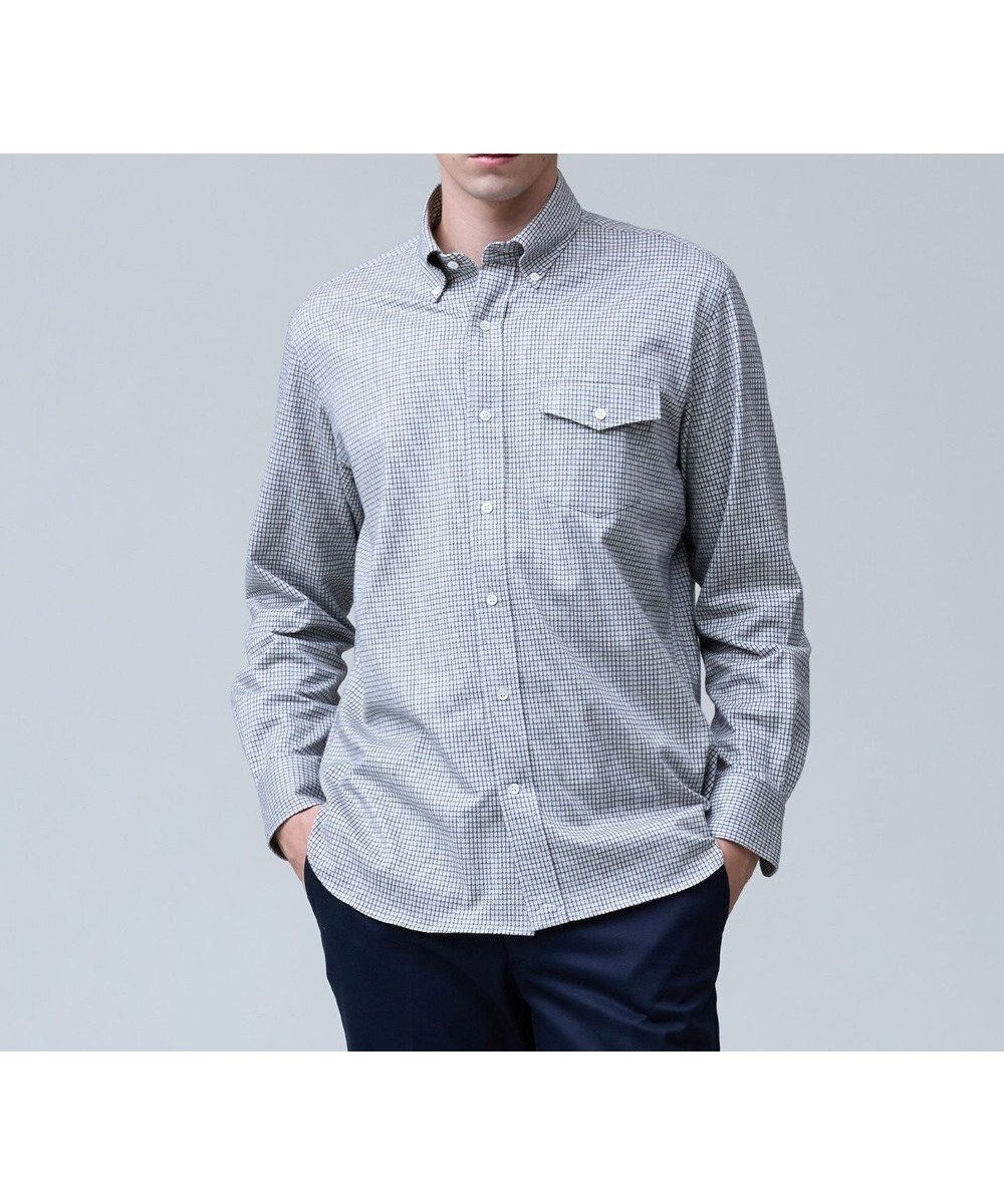 【ジェイ プレス/J.PRESS / MEN】の【KANEMASA JERSEY】ネルジャージータッターソール シャツ / B.D. インテリア・キッズ・メンズ・レディースファッション・服の通販 founy(ファニー) 　ファッション　Fashion　メンズファッション　Fashion for Men　トップス・カットソー　Cut & Sew Tops　メンズシャツ　Shirts　クラシック　Classic, Timeless Style　ドレス　Dress, One-Piece　フィット　Fit, Slim Fit　エレガント 上品　Elegant　冬　Winter / This Winter　A/W・秋冬　Autumn/Winter　ホワイト系3|ID: prp329100004777444 ipo3291000000034639928