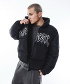 【ウィゴー/WEGO】の【ユニセックス着用ITEM/MLサイズ展開】パファーグラフィックブルゾン ブラック|ID: prp329100004777449 ipo3291000000034639948