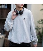 【ウィゴー/WEGO / MEN】の【ユニセックス着用ITEM/SMLサイズ展開/裏起毛】ワンポイント刺繍プルパーカー アッシュグレー|ID: prp329100004777451 ipo3291000000034639959