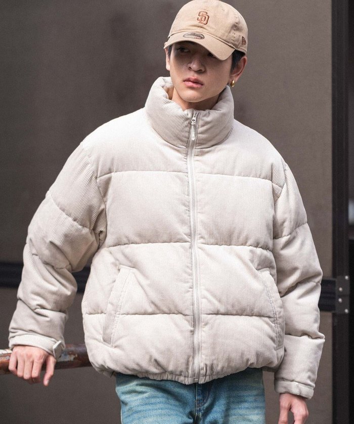 【ウィゴー/WEGO】の【ユニセックス着用ITEM/MLサイズ展開】コーデュロイパファーブルゾン インテリア・キッズ・メンズ・レディースファッション・服の通販 founy(ファニー) https://founy.com/ ファッション Fashion レディースファッション Fashion for Women アウター Coat / Outerwear Collection レディースジャケット・軽アウター Jackets ブルゾンジャケット・スポーティアウター Blouson Jackets インナー Innerwear 秋 Autumn コーデュロイ Corduroy, Cord Fabric シンプル Simple, Minimal ジャケット Jacket, Outerwear スタイリッシュ Stylish, Fashionable スニーカー Sneakers, Trainers スマホ Smartphone, Mobile Device ダウン Down, Puffer デニム Denim, Jeans Material ドローコード Drawcord, Drawstring Cord バランス Balance, Style Balance パーカー Hoodie, Parka フロント Front, Front Design ブルゾン Blouson, Bomber Jacket ポケット Pocket, Pocket Detail 防寒 Cold Protection, Winter-Ready モノトーン Monotone, Black and White ワイド Wide, Wide Fit 冬 Winter / This Winter A/W・秋冬 Autumn/Winter おすすめ Recommended / Our Picks |ID: prp329100004777452 ipo3291000000035630634