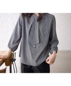 【エニー/ANY】の【洗濯機可】ボータイブラウス ブラック|ID: prp329100004777457 ipo3291000000034639994