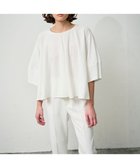 【グレース コンチネンタル/GRACE CONTINENTAL】のランタンスリーブトップ 人気、トレンドファッション・服の通販 founy(ファニー) ファッション Fashion レディースファッション Fashion for Women トップス・カットソー Cut & Sew Tops シャツ・ブラウス・オフィスカジュアル Elegant Blouses & Button-Ups ロングTシャツ・Tシャツ Longline T-Shirts & Tees カットソー・ベーシックTシャツ Cut-and-Sewn Tops / Stretch Tees & Basics カットソー Cut and Sewn Top シンプル Simple, Minimal スリーブ Sleeve, Long Sleeve / Short Sleeve ベーシック Basic, Essential 夏 Summer 春 Spring S/S・春夏 SS, Spring/Summer, Warm Season thumbnail ホワイト|ID: prp329100004777459 ipo3291000000034640010