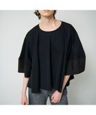 【グレース コンチネンタル/GRACE CONTINENTAL】のランタンスリーブトップ 人気、トレンドファッション・服の通販 founy(ファニー) ファッション Fashion レディースファッション Fashion for Women トップス・カットソー Cut & Sew Tops シャツ・ブラウス・オフィスカジュアル Elegant Blouses & Button-Ups ロングTシャツ・Tシャツ Longline T-Shirts & Tees カットソー・ベーシックTシャツ Cut-and-Sewn Tops / Stretch Tees & Basics カットソー Cut and Sewn Top シンプル Simple, Minimal スリーブ Sleeve, Long Sleeve / Short Sleeve ベーシック Basic, Essential 夏 Summer 春 Spring S/S・春夏 SS, Spring/Summer, Warm Season thumbnail ブラック|ID: prp329100004777459 ipo3291000000034640011