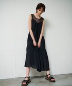 【グレース コンチネンタル/GRACE CONTINENTAL】のシアードレープマキシ ブラック|ID: prp329100004777460 ipo3291000000034640017