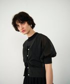 【グレース コンチネンタル/GRACE CONTINENTAL】のラメシアードルマンニットカーディガン ブラック|ID: prp329100004777461 ipo3291000000034640031