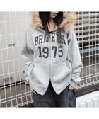 【ウィゴー/WEGO】の裏起毛ファーフードBIGZIPパーカー 人気、トレンドファッション・服の通販 founy(ファニー) ファッション Fashion レディースファッション Fashion for Women トップス・カットソー Cut & Sew Tops レディースパーカー・カジュアルフーディー Casual Hoodies & Sweatshirts 春 Spring 秋 Autumn スマホ Smartphone, Mobile Device ダブル Double, Double-Breasted デニム Denim, Jeans Material 長袖 Long Sleeve, Full Sleeve パーカー Hoodie, Parka ボトム Bottoms, Lower Wear ロング Long, Long-Length 冬 Winter / This Winter A/W・秋冬 Autumn/Winter thumbnail 杢グレー|ID: prp329100004777467 ipo3291000000034640081