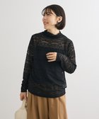 【グリーンパークス/Green Parks】の起毛レースプルオーバー 人気、トレンドファッション・服の通販 founy(ファニー) ファッション Fashion レディースファッション Fashion for Women トップス・カットソー Cut & Sew Tops シャツ・ブラウス・オフィスカジュアル Elegant Blouses & Button-Ups ロングTシャツ・Tシャツ Longline T-Shirts & Tees カジュアルプルオーバー・ニットトップス Pullovers & Knit Tops / Casual Pullovers カットソー・ベーシックTシャツ Cut-and-Sewn Tops / Stretch Tees & Basics インナー Innerwear カットソー Cut and Sewn Top シンプル Simple, Minimal ハイネック High Neck, Mock Neck フィット Fit, Slim Fit ポケット Pocket, Pocket Detail レース Lace, Lace Fabric A/W・秋冬 Autumn/Winter thumbnail Black|ID: prp329100004777468 ipo3291000000034640086