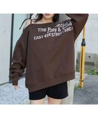 【ウィゴー/WEGO】の裏起毛2WAYグラフィックワンショルBIGスウェット 柄4|ID: prp329100004777478 ipo3291000000035516085