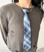 【ウィゴー/WEGO】のLネクタイネックレス 人気、トレンドファッション・服の通販 founy(ファニー) ファッション Fashion レディースファッション Fashion for Women ジュエリー Jewelry ネックレス Necklaces & Pendants アクセサリー Fashion Accessories スマホ Smartphone, Mobile Device ネックレス Necklace, Pendant Necklace モチーフ Motif, Design Theme thumbnail ブルー|ID: prp329100004777479 ipo3291000000034640140