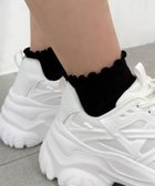 【ウィゴー/WEGO】のメローショートソックス ブラック|ID: prp329100004777482 ipo3291000000034640155