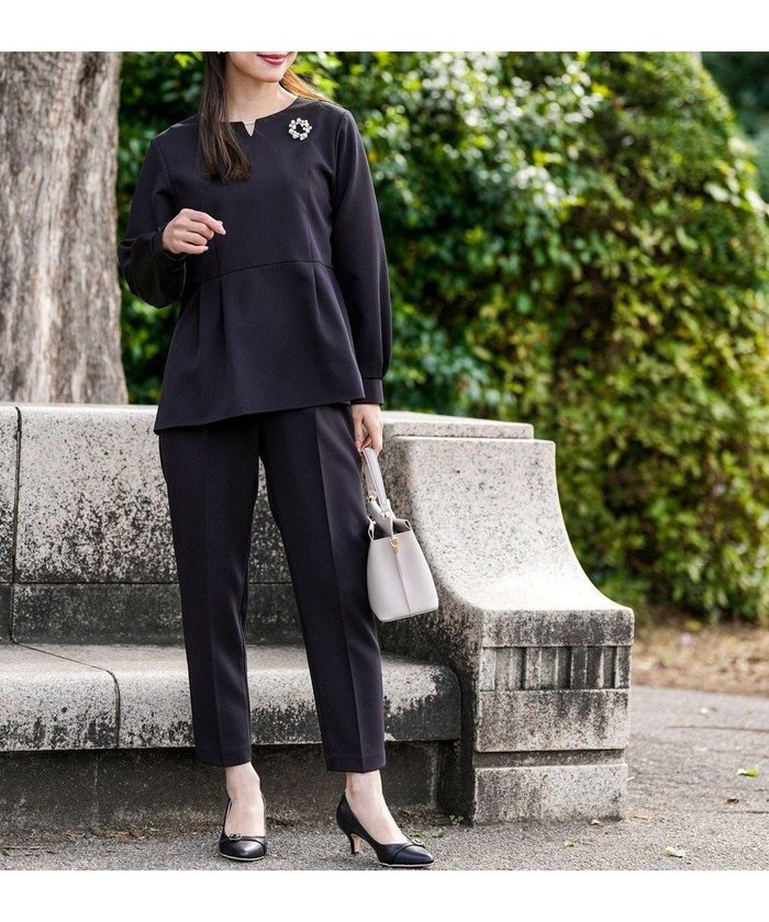 【エニィ スィス/any SiS】の【2SET】セレモニー セットアップ インテリア・キッズ・メンズ・レディースファッション・服の通販 founy(ファニー) https://founy.com/ ファッション Fashion レディースファッション Fashion for Women ワンピース Dresses 春 Spring ストレッチ Stretch, Stretchy Fabric セットアップ Set-Up, Coordinated Outfit ネックレス Necklace, Pendant Necklace フェイク Faux, Fake ペプラム Peplum, Flared Hem ポケット Pocket, Pocket Detail S/S・春夏 SS, Spring/Summer, Warm Season おすすめ Recommended / Our Picks 夏 Summer エレガント 上品 Elegant セレモニー Ceremony 新作・新入荷 New Arrivals / New In ビジネス 仕事 通勤 Business / Work / Commuting |ID: prp329100004777490 ipo3291000000034640230