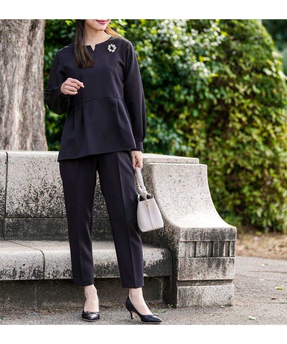 【エニィ スィス/any SiS】の【2SET】セレモニー セットアップ 人気、トレンドファッション・服の通販 founy(ファニー) ファッション Fashion レディースファッション Fashion for Women ワンピース Dresses 春 Spring ストレッチ Stretch, Stretchy Fabric セットアップ Set-Up, Coordinated Outfit ネックレス Necklace, Pendant Necklace フェイク Faux, Fake ペプラム Peplum, Flared Hem ポケット Pocket, Pocket Detail S/S・春夏 SS, Spring/Summer, Warm Season おすすめ Recommended / Our Picks 夏 Summer エレガント 上品 Elegant セレモニー Ceremony 新作・新入荷 New Arrivals / New In ビジネス 仕事 通勤 Business / Work / Commuting other-1|ID: prp329100004777490 ipo3291000000034640230