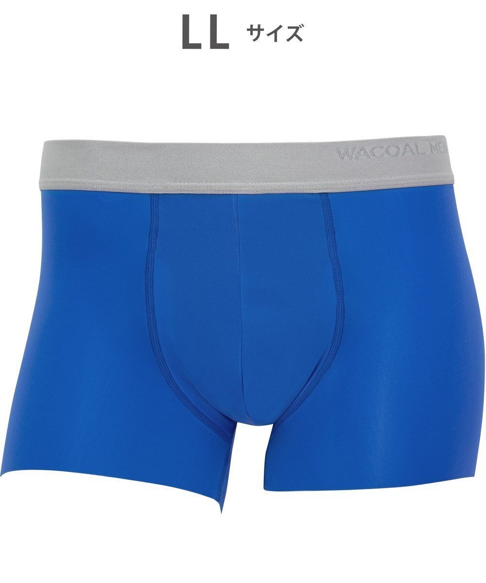 【ワコール/Wacoal / MEN】のWACOAL MEN 【気持ちいいパンツ】 ボクサーパンツ 動きにフィット フロントの安定性・快適性 フリーなカッティング(裾部分) 通気性(肌側) 前閉じ 下着 メンズ WT3418 /ワコールメン インテリア・キッズ・メンズ・レディースファッション・服の通販 founy(ファニー) 　ファッション　Fashion　メンズファッション　Fashion for Men　ボトムス　Bottoms　アンダー　Underwear Essentials　カッティング　Cutting Detail　抗菌　Antibacterial, Bacteria-Resistant　ストレッチ　Stretch, Stretchy Fabric　なめらか　Smooth, Silky Texture　フィット　Fit, Slim Fit　フロント　Front, Front Design　メンズ　Men's, Menswear　おすすめ　Recommended / Our Picks　ブルー|ID: prp329100004778179 ipo3291000000034649183