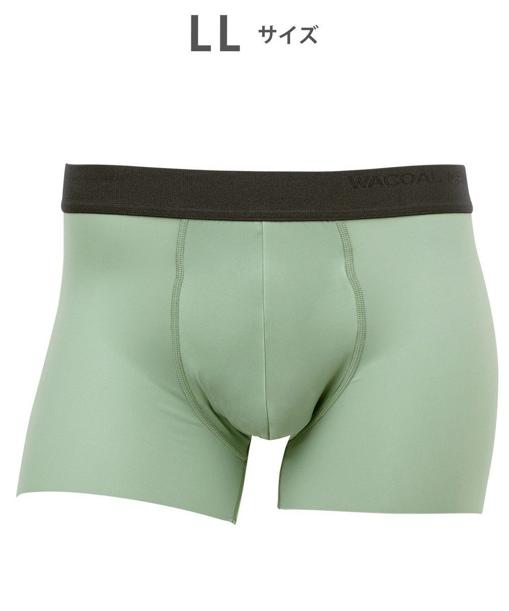 【ワコール/Wacoal / MEN】のWACOAL MEN 【気持ちいいパンツ】 ボクサーパンツ 動きにフィット フロントの安定性・快適性 フリーなカッティング(裾部分) 通気性(肌側) 前閉じ 下着 メンズ WT3418 /ワコールメン インテリア・キッズ・メンズ・レディースファッション・服の通販 founy(ファニー) 　ファッション　Fashion　メンズファッション　Fashion for Men　ボトムス　Bottoms　アンダー　Underwear Essentials　カッティング　Cutting Detail　抗菌　Antibacterial, Bacteria-Resistant　ストレッチ　Stretch, Stretchy Fabric　なめらか　Smooth, Silky Texture　フィット　Fit, Slim Fit　フロント　Front, Front Design　メンズ　Men's, Menswear　おすすめ　Recommended / Our Picks　オリーブ|ID: prp329100004778179 ipo3291000000034649186