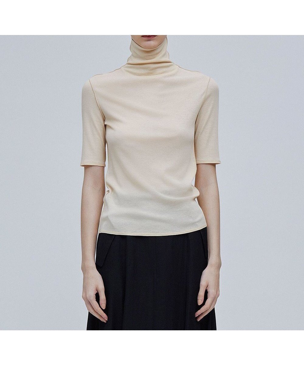 【ベイジ,/BEIGE,】のROBERT / ハイネックトップス 人気、トレンドファッション・服の通販 founy(ファニー) ファッション Fashion レディースファッション Fashion for Women トップス・カットソー Cut & Sew Tops シャツ・ブラウス・オフィスカジュアル Elegant Blouses & Button-Ups ロングTシャツ・Tシャツ Longline T-Shirts & Tees カットソー・ベーシックTシャツ Cut-and-Sewn Tops / Stretch Tees & Basics カットソー Cut and Sewn Top シンプル Simple, Minimal フィット Fit, Slim Fit 夏 Summer 春 Spring S/S・春夏 SS, Spring/Summer, Warm Season ビジネス 仕事 通勤 Business / Work / Commuting other-1|ID: prp329100004778181 ipo3291000000034649220