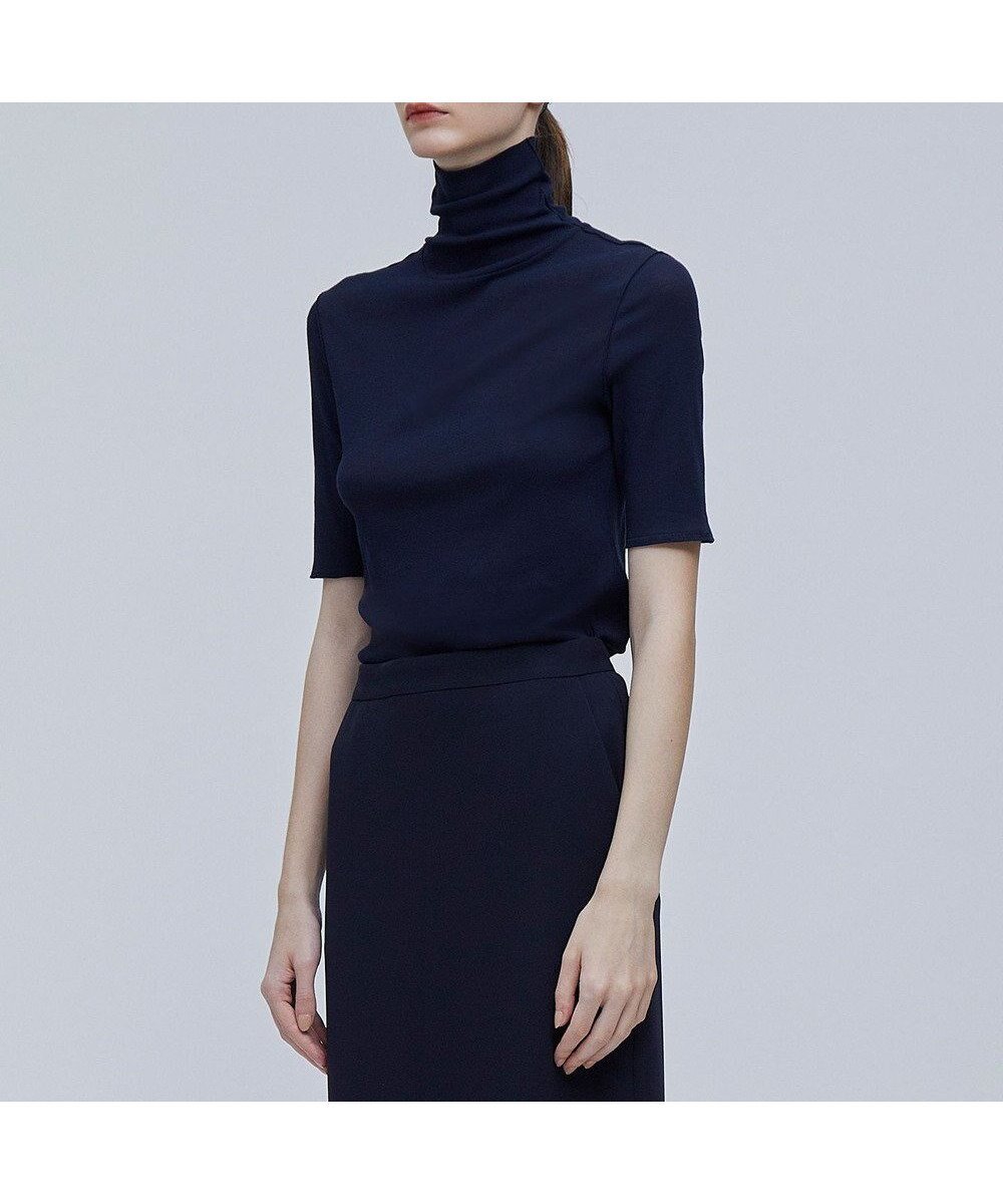 【ベイジ,/BEIGE,】のROBERT / ハイネックトップス インテリア・キッズ・メンズ・レディースファッション・服の通販 founy(ファニー) ファッション Fashion レディースファッション Fashion for Women トップス・カットソー Cut & Sew Tops シャツ・ブラウス・オフィスカジュアル Elegant Blouses & Button-Ups ロングTシャツ・Tシャツ Longline T-Shirts & Tees カットソー・ベーシックTシャツ Cut-and-Sewn Tops / Stretch Tees & Basics カットソー Cut and Sewn Top シンプル Simple, Minimal フィット Fit, Slim Fit 夏 Summer 春 Spring S/S・春夏 SS, Spring/Summer, Warm Season ビジネス 仕事 通勤 Business / Work / Commuting Navy|ID: prp329100004778181 ipo3291000000034649223