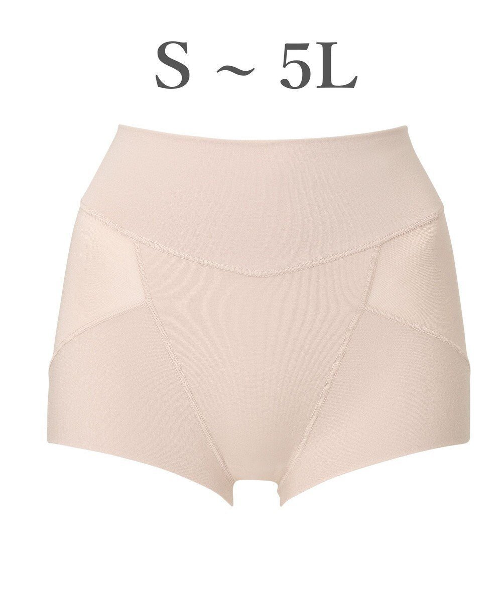 【ブラデリス ニューヨーク/BRADELIS New York】の【Yukine inc. 】ゆきねえ365綿混モアらくすっぽりショーツ25 深め 補正下着 補整 インテリア・キッズ・メンズ・レディースファッション・服の通販 founy(ファニー) 　ファッション　Fashion　レディースファッション　Fashion for Women　下着・ランジェリー　Lingerie & Intimates　ショーツ・ランジェリー用ボトムス　Panties / Briefs / Lingerie Bottoms　アンダーウェア・ベースインナー・肌着　Underwear / Base Layer / Undergarments　アンダー　Underwear Essentials　吸水　Absorbent, Quick-Dry　ショーツ　Shorts, Short Pants　シンプル　Simple, Minimal　スーピマ　Supima, Premium Cotton　タンブラー　Tumbler, Travel Mug　パターン　Pattern, Design Print　フィット　Fit, Slim Fit　フラット　Flat, Flat Shoes　プリント　Print, Printed Pattern　ランジェリー　Lingerie, Intimate Wear　おすすめ　Recommended / Our Picks　ローズベージュ|ID: prp329100004778189 ipo3291000000034649260