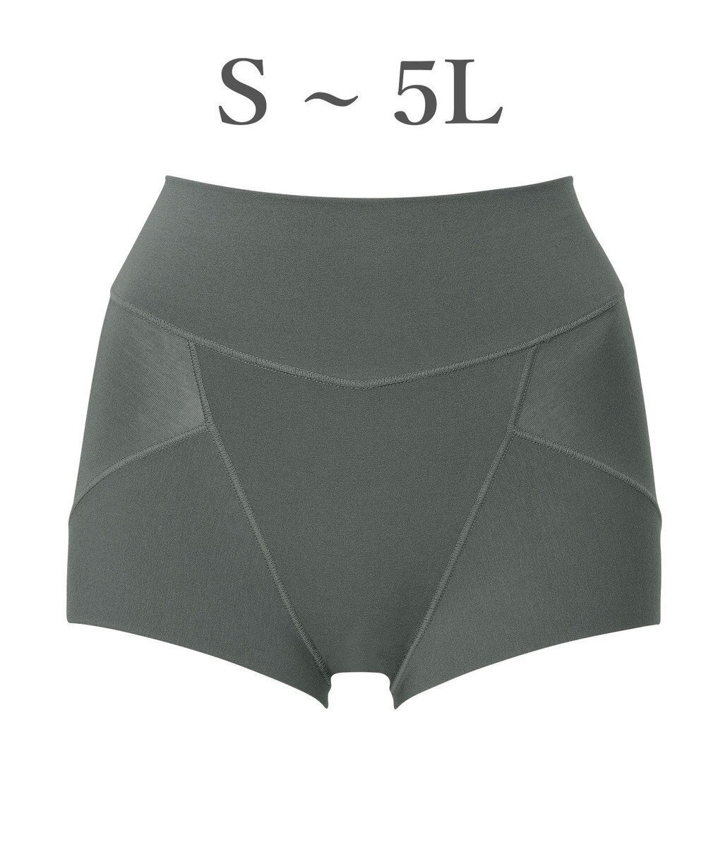 【ブラデリス ニューヨーク/BRADELIS New York】の【Yukine inc. 】ゆきねえ365綿混モアらくすっぽりショーツ25 深め 補正下着 補整 インテリア・キッズ・メンズ・レディースファッション・服の通販 founy(ファニー) 　ファッション　Fashion　レディースファッション　Fashion for Women　下着・ランジェリー　Lingerie & Intimates　ショーツ・ランジェリー用ボトムス　Panties / Briefs / Lingerie Bottoms　アンダーウェア・ベースインナー・肌着　Underwear / Base Layer / Undergarments　アンダー　Underwear Essentials　吸水　Absorbent, Quick-Dry　ショーツ　Shorts, Short Pants　シンプル　Simple, Minimal　スーピマ　Supima, Premium Cotton　タンブラー　Tumbler, Travel Mug　パターン　Pattern, Design Print　フィット　Fit, Slim Fit　フラット　Flat, Flat Shoes　プリント　Print, Printed Pattern　ランジェリー　Lingerie, Intimate Wear　おすすめ　Recommended / Our Picks　シャドーグレー|ID: prp329100004778189 ipo3291000000034649263