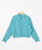 【組曲/KUMIKYOKU】の【先行予約】オーガンスキッパー ニット ターコイズブルー系|ID: prp329100004778196 ipo3291000000034649287