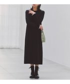 【アンフィーロ 自由区/UNFILO】のフリルトリミング ニットワンピース 人気、トレンドファッション・服の通販 founy(ファニー) ファッション Fashion レディースファッション Fashion for Women ワンピース Dresses ニットワンピース Knit Dresses ウォッシャブル Machine Washable シルク Silk, 100% Silk ストレッチ Stretch, Stretchy Fabric トリミング Trimming, Decorative Edge フリル Frill, Ruffle レース Lace, Lace Fabric 年末年始 Year-end and New Year Holidays A/W・秋冬 Autumn/Winter thumbnail ブラック×エクリュ|ID: prp329100004778197 ipo3291000000035574699