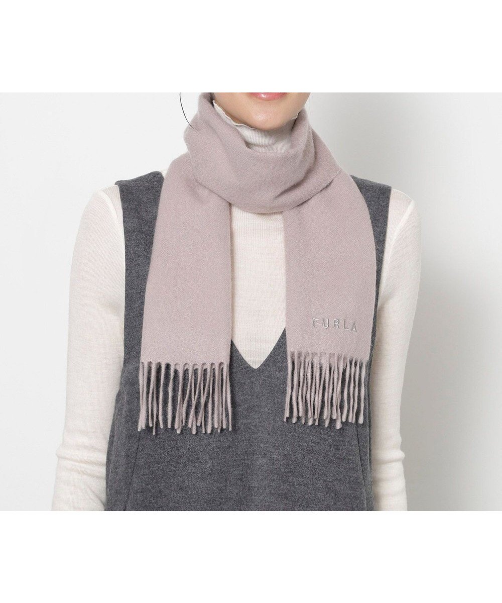 【ムーンバット/MOONBAT】のFURLA(フルラ)カシミヤ100% 無地 プチマフラー/幅20cm インテリア・キッズ・メンズ・レディースファッション・服の通販 founy(ファニー) 　ファッション　Fashion　レディースファッション　Fashion for Women　マフラー・スヌード / 冬小物の定番　Scarves & Mufflers　イタリア　Italy　エレガント 上品　Elegant　スヌード　Snood, Infinity Scarf　パターン　Pattern, Design Print　フリンジ　Fringe, Tassel　マフラー　Scarf, Muffler　無地　Plain, Solid Color　A/W・秋冬　Autumn/Winter　モカブラウン|ID: prp329100004778201 ipo3291000000035549752