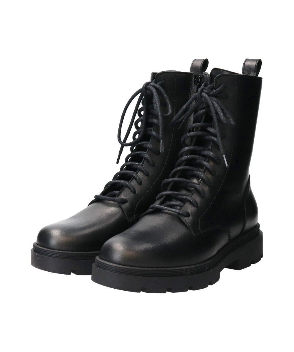 【インター ショシュール/INTER-CHAUSSURES】の【FABIO RUSCONI】トラックソールレースアップブーツ インテリア・キッズ・メンズ・レディースファッション・服の通販 founy(ファニー) 　ファッション　Fashion　レディースファッション　Fashion for Women　イタリア　Italy　エレガント 上品　Elegant　夏　Summer　S/S・春夏　SS, Spring/Summer, Warm Season　A/W・秋冬　Autumn/Winter　ブラック|ID: prp329100004778206 ipo3291000000034649323