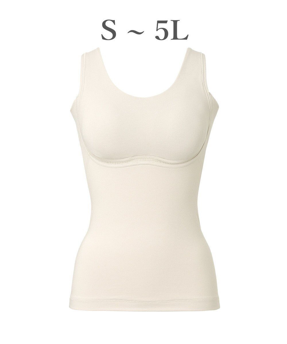【ブラデリス ニューヨーク/BRADELIS New York】の【Yukine inc. 】ゆきねえ365綿混モアらく快適フルカップブラキャミ25 ノンワイヤー 補正下着 補整 カップ付き ブラトップ インテリア・キッズ・メンズ・レディースファッション・服の通販 founy(ファニー) ファッション Fashion レディースファッション Fashion for Women トップス・カットソー Cut & Sew Tops キャミソール&ノースリーブ Camisoles & Sleeveless Tops 下着・ランジェリー Lingerie & Intimates アンダーウェア・ベースインナー・肌着 Underwear / Base Layer / Undergarments アンダー Underwear Essentials 吸水 Absorbent, Quick-Dry ショルダー Shoulder, Shoulder Strap ショーツ Shorts, Short Pants シンプル Simple, Minimal ストレッチ Stretch, Stretchy Fabric ダイヤモンド Diamond, Brilliant Cut ネップ Nepp, Slub Yarn パターン Pattern, Design Print フィット Fit, Slim Fit ポケット Pocket, Pocket Detail メッシュ Mesh, Net Fabric ランジェリー Lingerie, Intimate Wear ワイヤー Wire, Wired Bra おすすめ Recommended / Our Picks 筋トレ・ボディメイク Workout / Body Make / Fitness パールグレージュ|ID: prp329100004778207 ipo3291000000034649327