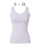 【ブラデリス ニューヨーク/BRADELIS New York】の【Yukine inc. 】ゆきねえ365綿混モアらく快適フルカップブラキャミ25 ノンワイヤー 補正下着 補整 カップ付き ブラトップ アッシュラベンダー|ID: prp329100004778207 ipo3291000000034649328