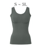 【ブラデリス ニューヨーク/BRADELIS New York】の【Yukine inc. 】ゆきねえ365綿混モアらく快適フルカップブラキャミ25 ノンワイヤー 補正下着 補整 カップ付き ブラトップ シャドーグレー|ID: prp329100004778207 ipo3291000000034649329