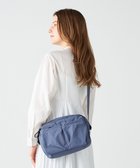 【ラ バガジェリー/LA BAGAGERIE】の【MONICA】フロントポケットショルダーバッグ ダークブルー|ID: prp329100004778210 ipo3291000000034649340