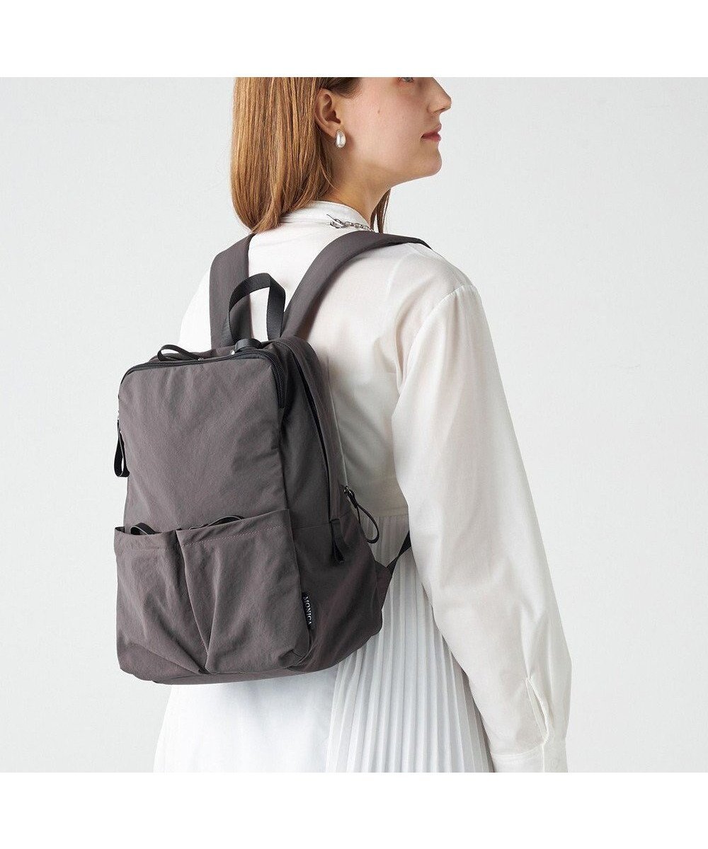 【ラ バガジェリー/LA BAGAGERIE】の【MONICA】フロントポケットバックパック インテリア・キッズ・メンズ・レディースファッション・服の通販 founy(ファニー) ファッション Fashion レディースファッション Fashion for Women バッグ Bags シンプル Simple, Minimal スマート Smart, Elegant トラベル Travel, Travel Gear フロント Front, Front Design ポケット Pocket, Pocket Detail リュック Backpack, Rucksack ダークグレー|ID: prp329100004778215 ipo3291000000034649355