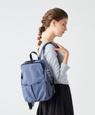 【ラ バガジェリー/LA BAGAGERIE】の【MONICA】フロントポケットバックパック ダークブルー|ID: prp329100004778215 ipo3291000000035775598