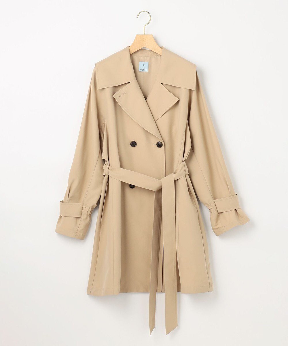 【組曲/KUMIKYOKU】の【先行予約】リラクシング トレンチコート 人気、トレンドファッション・服の通販 founy(ファニー) ファッション Fashion レディースファッション Fashion for Women アウター Coat / Outerwear Collection コート・ロングコート・ピーコート Long Coats, Peacoats & More レディースジャケット・軽アウター Jackets トレンチコート / 春秋の定番アウター Trench Coats 春 Spring クラシカル Classical, Vintage-Inspired ジャケット Jacket, Outerwear スリーブ Sleeve, Long Sleeve / Short Sleeve チェック Check, Plaid, Tartan トレンチ Trench, Trench Coat フェミニン Feminine, Girly フラット Flat, Flat Shoes プリント Print, Printed Pattern ベーシック Basic, Essential 無地 Plain, Solid Color S/S・春夏 SS, Spring/Summer, Warm Season おすすめ Recommended / Our Picks 夏 Summer ビジネス 仕事 通勤 Business / Work / Commuting other-1|ID: prp329100004778221 ipo3291000000034649375