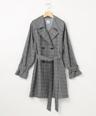 【組曲/KUMIKYOKU】の【先行予約】リラクシング トレンチコート グレー×ブラック系3|ID: prp329100004778221 ipo3291000000034649378