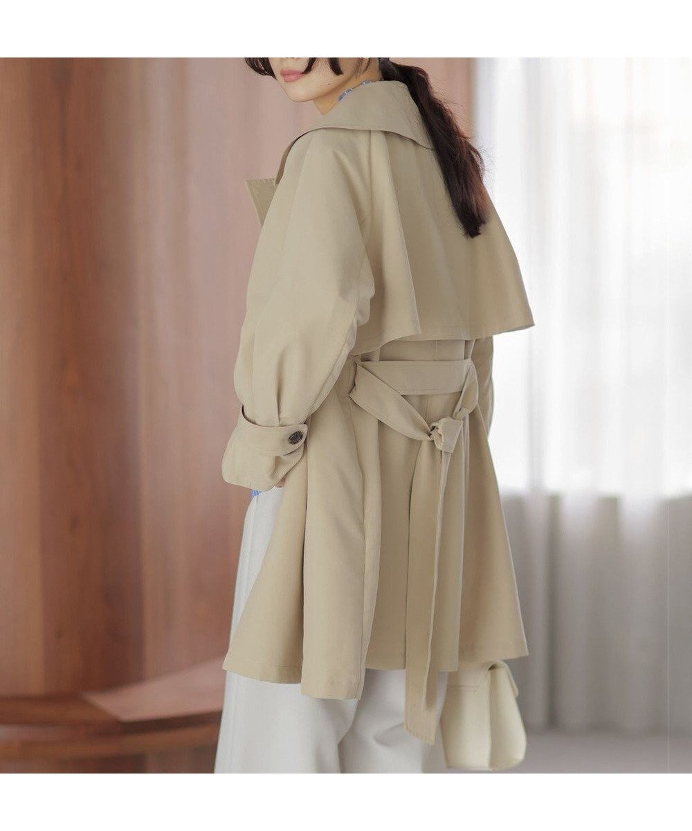 【組曲/KUMIKYOKU】のリラクシング トレンチコート インテリア・キッズ・メンズ・レディースファッション・服の通販 founy(ファニー) ファッション Fashion レディースファッション Fashion for Women アウター Coat / Outerwear Collection コート・ロングコート・ピーコート Long Coats, Peacoats & More レディースジャケット・軽アウター Jackets トレンチコート / 春秋の定番アウター Trench Coats 春 Spring クラシカル Classical, Vintage-Inspired ジャケット Jacket, Outerwear スリーブ Sleeve, Long Sleeve / Short Sleeve チェック Check, Plaid, Tartan トレンチ Trench, Trench Coat フェミニン Feminine, Girly フラット Flat, Flat Shoes プリント Print, Printed Pattern ベーシック Basic, Essential 無地 Plain, Solid Color S/S・春夏 SS, Spring/Summer, Warm Season おすすめ Recommended / Our Picks 夏 Summer ビジネス 仕事 通勤 Business / Work / Commuting ベージュ系|ID: prp329100004778221 ipo3291000000035005306