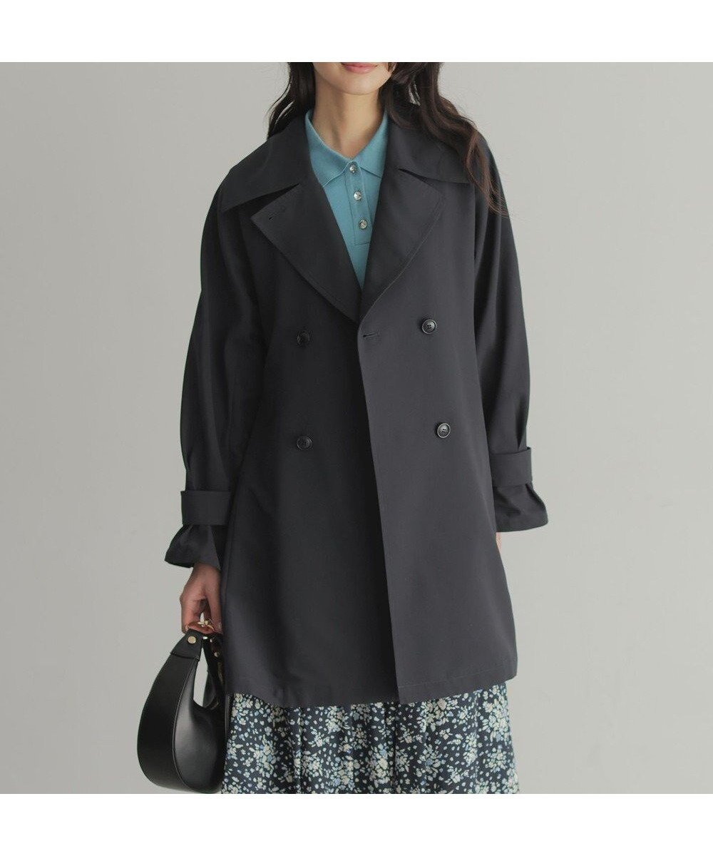 【組曲/KUMIKYOKU】のリラクシング トレンチコート インテリア・キッズ・メンズ・レディースファッション・服の通販 founy(ファニー) ファッション Fashion レディースファッション Fashion for Women アウター Coat / Outerwear Collection コート・ロングコート・ピーコート Long Coats, Peacoats & More レディースジャケット・軽アウター Jackets トレンチコート / 春秋の定番アウター Trench Coats 春 Spring クラシカル Classical, Vintage-Inspired ジャケット Jacket, Outerwear スリーブ Sleeve, Long Sleeve / Short Sleeve チェック Check, Plaid, Tartan トレンチ Trench, Trench Coat フェミニン Feminine, Girly フラット Flat, Flat Shoes プリント Print, Printed Pattern ベーシック Basic, Essential 無地 Plain, Solid Color S/S・春夏 SS, Spring/Summer, Warm Season おすすめ Recommended / Our Picks 夏 Summer ビジネス 仕事 通勤 Business / Work / Commuting ネイビー系|ID: prp329100004778221 ipo3291000000035005307