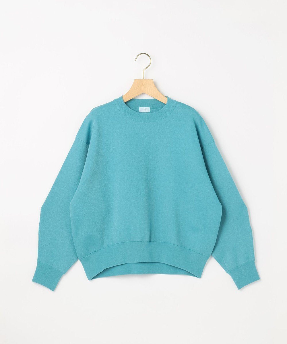 【組曲/KUMIKYOKU】の【先行予約】オーガンスウェット ニット インテリア・キッズ・メンズ・レディースファッション・服の通販 founy(ファニー) ファッション Fashion レディースファッション Fashion for Women トップス・カットソー Cut & Sew Tops ニット Knit Tops & Sweaters レディースパーカー・カジュアルフーディー Casual Hoodies & Sweatshirts スウェット・クルーネックトップス Sweatshirts & Crewnecks / Relaxed Fit Sweat Tops オーガンジー Organza Fabric 春 Spring シアー Sheer, See-Through スウェット / スエット Sweatshirt, Sweatwear セーター Sweater, Knitwear タートル Turtleneck, Turtle Collar 長袖 Long Sleeve, Full Sleeve フォルム Silhouette, Form ブラウジング Blouson Silhouette, Cinched Waist ロング Long, Long-Length S/S・春夏 SS, Spring/Summer, Warm Season おすすめ Recommended / Our Picks 夏 Summer ターコイズブルー系|ID: prp329100004778222 ipo3291000000034649382